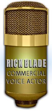 Contact commercial voice actor Rick Blade for commercial voice over.